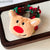 Christmas Cute Women's Christmas Tree Santa Claus Elk Flannel Hair Tie