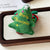 Christmas Cute Women's Christmas Tree Santa Claus Elk Flannel Hair Tie