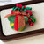 Christmas Cute Women's Christmas Tree Santa Claus Elk Flannel Hair Tie