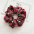 Christmas Cute Women's Christmas Tree Santa Claus Snowflake Flannel Hair Tie