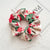 Christmas Cute Women's Christmas Tree Santa Claus Snowflake Flannel Hair Tie