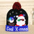 Christmas Decorations Adult Children's Glowing Knit Cap Nhmv155588