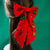 Christmas Elegant Classic Style Women's Bow Knot Alloy Sequins Inlay Rhinestones Hair Clip