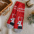 Christmas Fashion Women'S Santa Claus Elk Acetate Fibre Coral Fleece Crew Socks