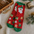 Christmas Fashion Women'S Santa Claus Elk Acetate Fibre Coral Fleece Crew Socks