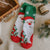 Christmas Fashion Women'S Santa Claus Elk Acetate Fibre Coral Fleece Crew Socks