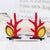 Christmas Hairpin New Plush Christmas Flocking Elk Horn Hairpin Hair Accessories Children's Holiday Dress Headdress Wholesale