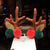 Christmas Hairpin New Plush Christmas Flocking Elk Horn Hairpin Hair Accessories Children's Holiday Dress Headdress Wholesale