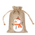 Christmas Linen Christmas House Christmas Tree Santa Claus Cute