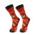 Christmas Mid-calf Length Socks Grinch Knitted Personalized Men And Women Socks Couple Fashion  Socks