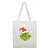 Christmas Peripheral Festival Handbag Canvas Bag Grinch Christmas Monster Green Fur Monster Printed Canvas Book Bag