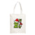 Christmas Peripheral Festival Handbag Canvas Bag Grinch Christmas Monster Printed Canvas Bag Book Bag