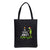 Christmas Peripheral Festival Handbag Canvas Bag Grinch Christmas Monster Printed Canvas Bag Book Bag