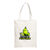 Christmas Peripheral Festival Handbag Canvas Bag Grinch Christmas Monster Printed Canvas Bag Book Bag