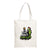 Christmas Peripheral Festival Handbag Canvas Bag Grinch Christmas Monster Printed Canvas Bag Book Bag