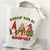 Christmas Personality Design Dwarf Penguin Merry Christmas Printing Portable Shoulder Bag Women's Shopping Bag