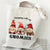 Christmas Personality Design Dwarf Penguin Merry Christmas Printing Portable Shoulder Bag Women's Shopping Bag