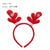 Christmas Streetwear Children Unisex Christmas Hat Christmas Tree Santa Claus Hair Band