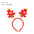 Christmas Streetwear Children Unisex Christmas Hat Christmas Tree Santa Claus Hair Band