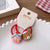 Christmas Sweet Girl'S Santa Claus Gingerbread Bear Nylon Resin Hair Tie