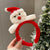 Christmas Sweet Santa Claus Sewing Festival Element Headwear