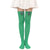 Christmas Sweet Women'S Plaid Solid Color Polyester Over The Knee Socks