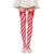 Christmas Sweet Women'S Plaid Solid Color Polyester Over The Knee Socks