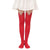 Christmas Sweet Women'S Plaid Solid Color Polyester Over The Knee Socks