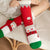 Christmas Sweet Women's Cartoon Snowman Polyacrylonitrile Fiber Crew Socks A Pair