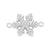 Classic Style Angel Star Snowflake Copper Plating Inlay Zircon Gold Plated Silver Plated Charms Jewelry Accessories