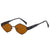 Classic Style Color Block Ac Polygon Full Frame Women's Sunglasses