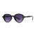 Classic Style Color Block Pc Round Frame Full Frame Women's Sunglasses