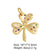 Classic Style Cross Star Copper Plating Inlay Zircon 18k Gold Plated Charms Jewelry Accessories