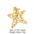 Classic Style Cross Star Copper Plating Inlay Zircon 18k Gold Plated Charms Jewelry Accessories