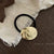 Classic Style Geometric Alloy Hair Tie