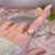 Classic Style Leaf Copper Inlay Zircon Open Rings