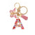 Classic Style Letter Resin Unisex Bag Pendant Keychain