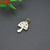 Classic Style Mushroom Copper Inlay Rhinestones Jewelry Accessories