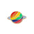 Classic Style Pin Rainbow Alloy Plating Unisex Brooches