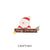 Classic Style Pin Santa Claus Alloy Enamel Unisex Brooches