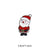 Classic Style Pin Santa Claus Alloy Enamel Unisex Brooches