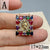 Classic Style Portrait Copper Plating Inlay Zircon Jewelry Accessories