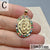 Classic Style Portrait Copper Plating Inlay Zircon Jewelry Accessories