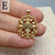 Classic Style Portrait Copper Plating Inlay Zircon Jewelry Accessories