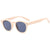 Classic Style Roman Style Commute Color Block Ac Oval Frame Full Frame Women's Sunglasses