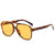 Classic Style Round Pc Round Frame Patchwork Full Frame Men's Sunglasses