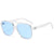 Classic Style Round Pc Round Frame Patchwork Full Frame Men's Sunglasses