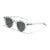 Classic Style Solid Color Ac Round Frame Full Frame Men's Sunglasses