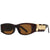 Classic Style Solid Color Pc Square Full Frame Women's Sunglasses