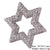 Classic Style Star Heart Shape Copper Plating Inlay Zircon Gold Plated Silver Plated Jewelry Accessories